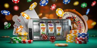 Ilustrasi dealer live casino 19dewa beraksi dengan studio modern